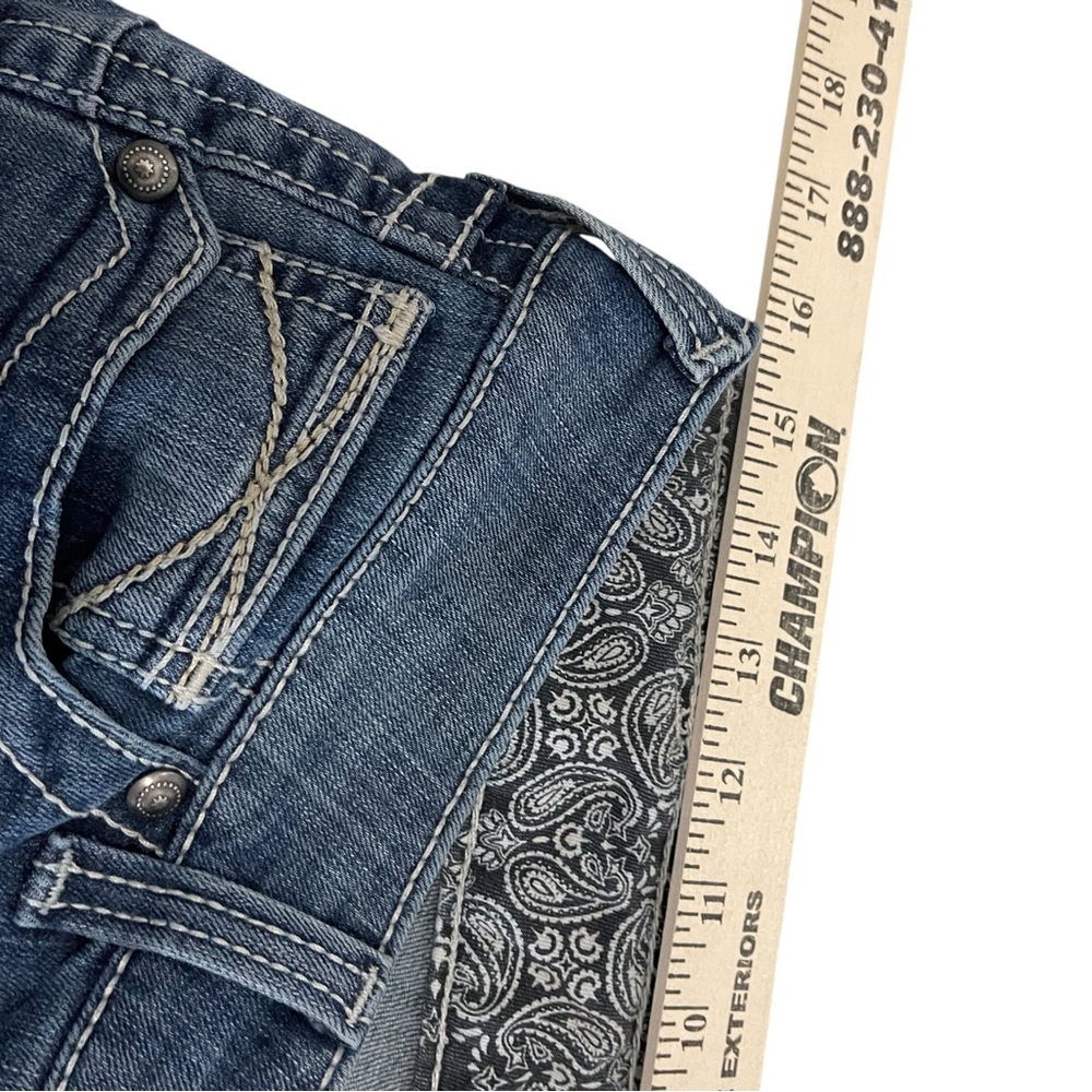 Ariat Rainstorm Real mid rise Straight Jeans 31R - Picture 10 of 15